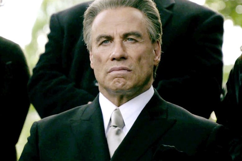 John Travolta in Gotti.